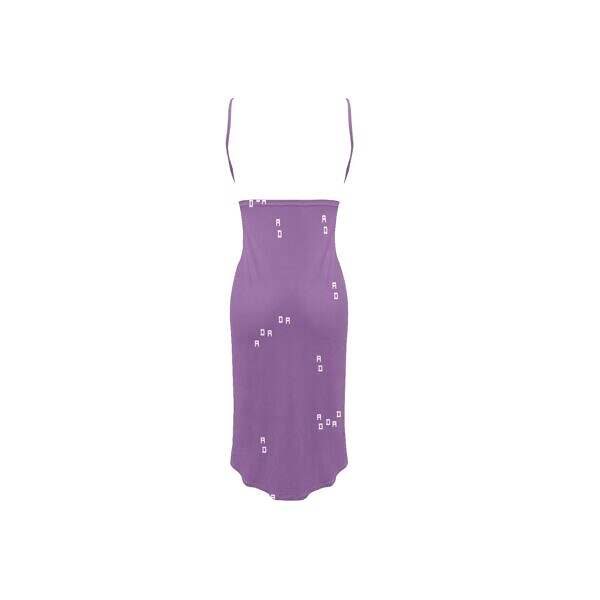Backless Spaghetti Strap Wrap Dress - Image 24
