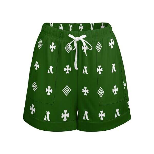 ADpld™ High Waist Loose Fit Elastic Waist Shorts - Image 12