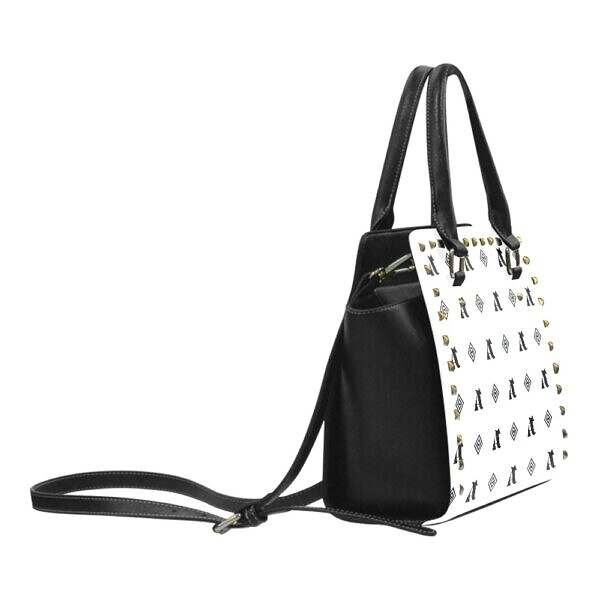 Rivet Shoulder Handbag - Image 32