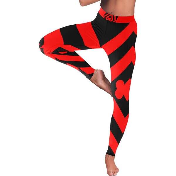 Double-Bone Spandex Leggings - Image 2