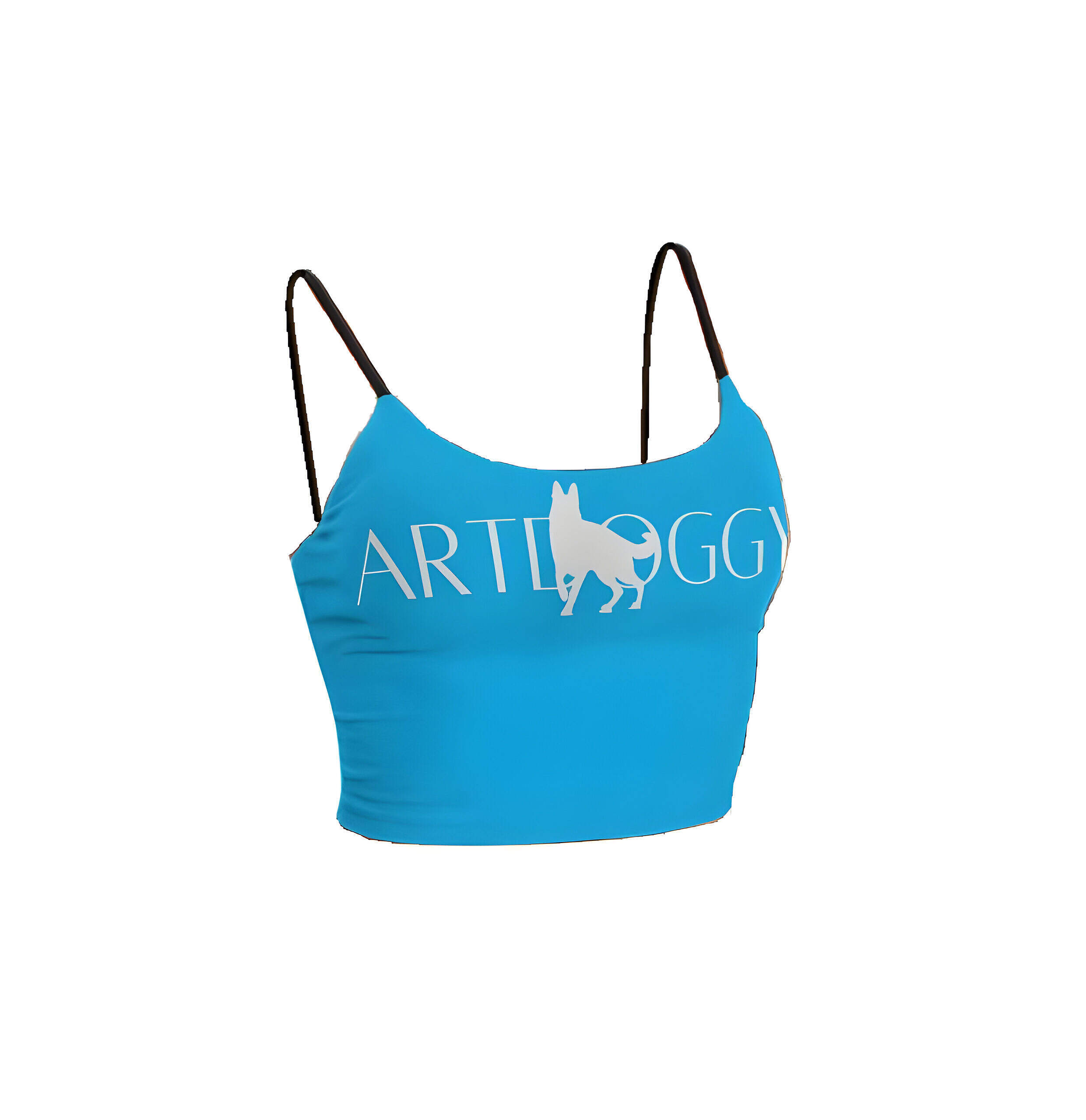 ArtDoggy™ Classic Camisole Top display turquoise