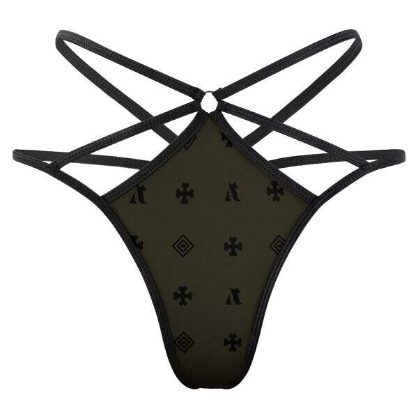 Looped Cross-Strap Thong - Image 23