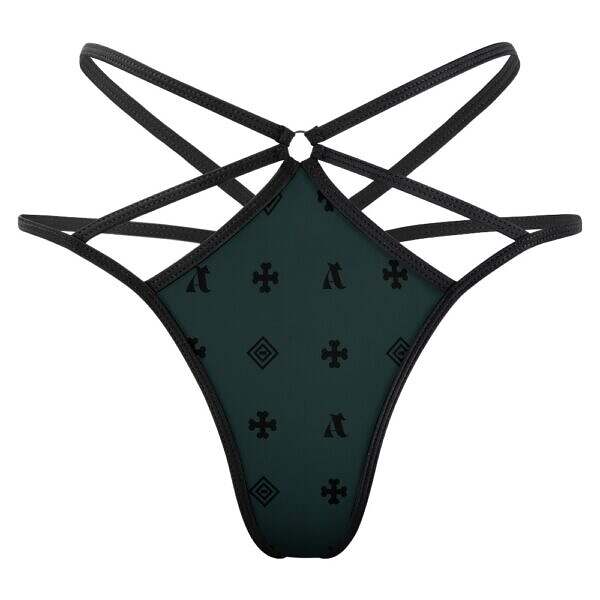 Looped Cross-Strap Thong - Image 28