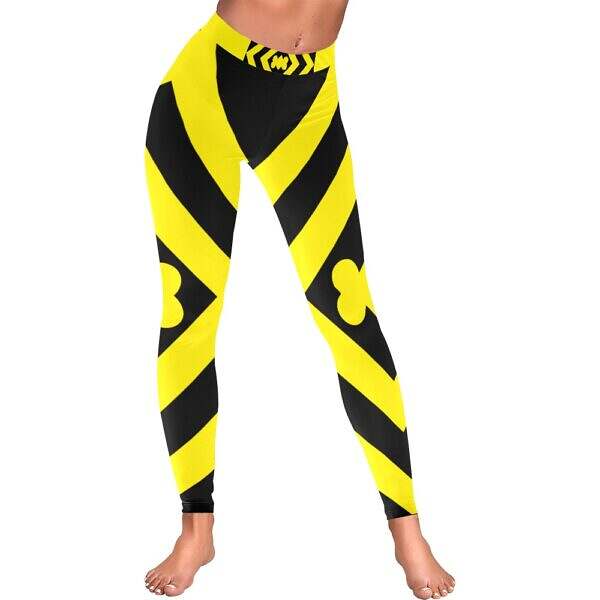 Double-Bone Spandex Leggings - Image 13