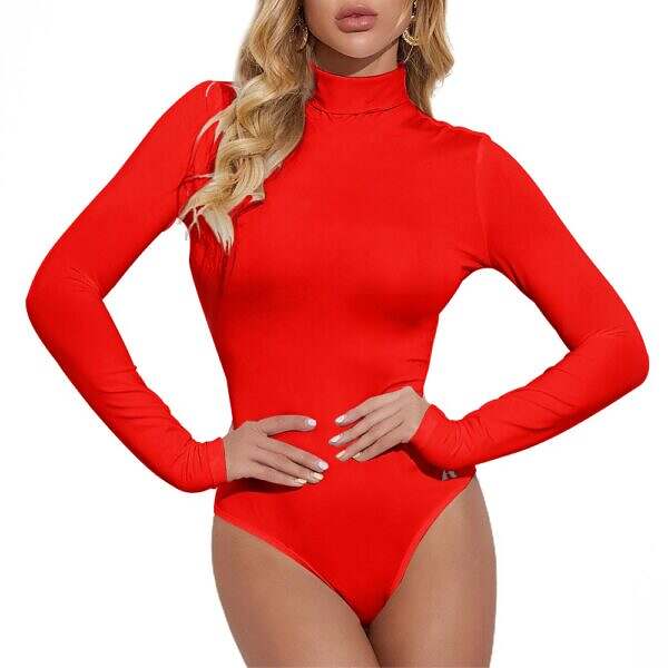 Long Sleeve Turtleneck Bodysuit - Image 5