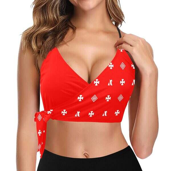 Knot Side Bikini Top - Image 29