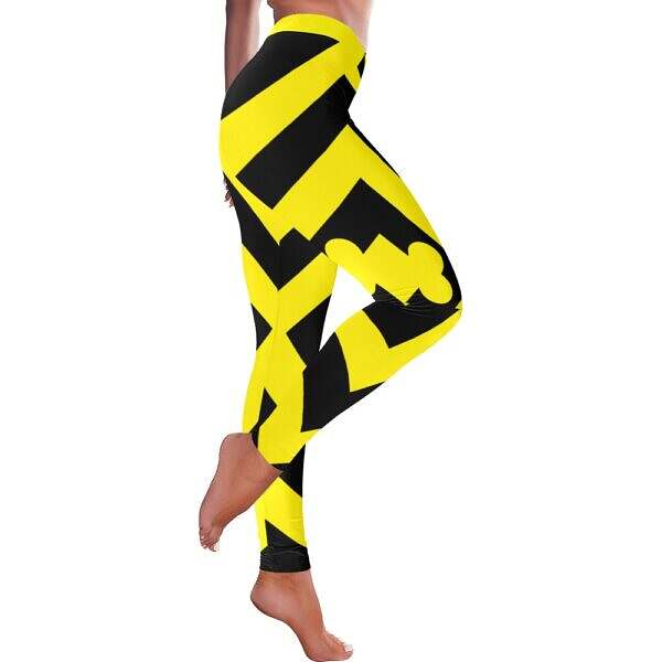 Double-Bone Spandex Leggings - Image 15