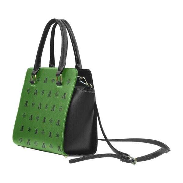 Rivet Shoulder Handbag - Image 19