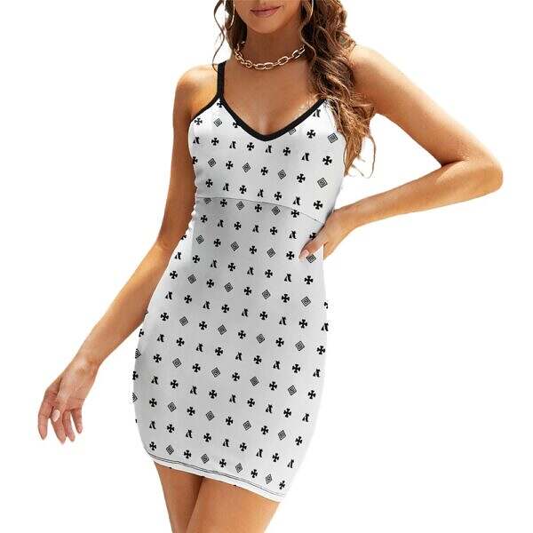 Slim Fit Sling Dress - Image 6