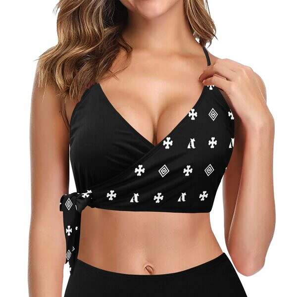 Knot Side Bikini Top - Image 37