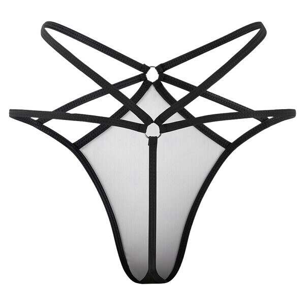 Looped Cross-Strap Thong - Image 22