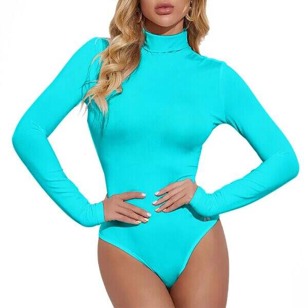 Long Sleeve Turtleneck Bodysuit - Image 30