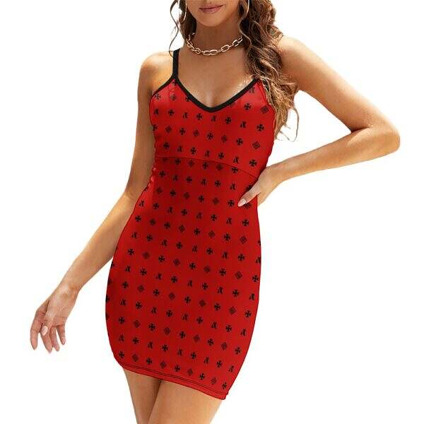Slim Fit Sling Dress - Image 14