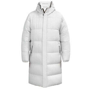 ArtDoggy Labs™ Long Down Jacket | Frost