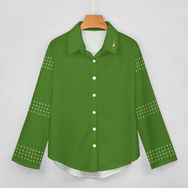 ADpld™ Relaxed Hem Button Up Shirt - Image 31