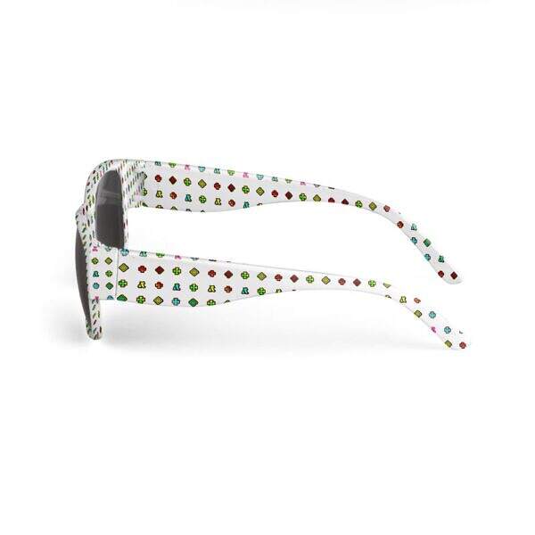 ADpld™ Multicolor White Sunglasses - Image 2