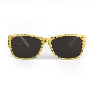 ADpld™ Multicolor Yellow Sunglasses front profile