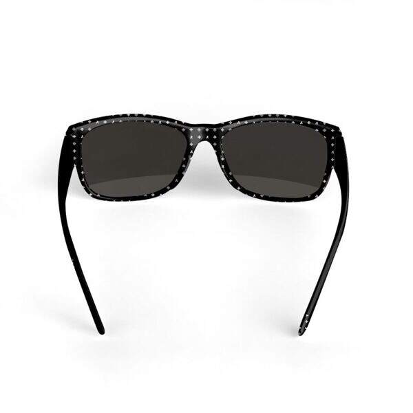 ADpld™ Striker Black Sunglasses Back Profile
