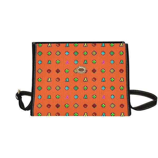 ADpld™ Multicolor Shoulder Strap Lock Bag - Image 26