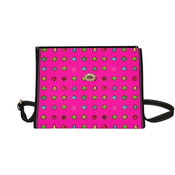 ADpld™ Multicolor Shoulder Strap Lock Bag - Image 50