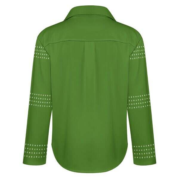 ADpld™ Relaxed Hem Button Up Shirt - Image 34
