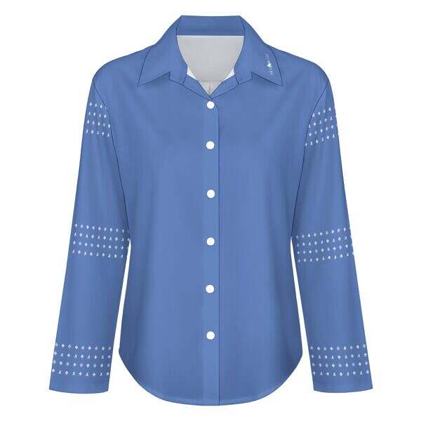 ADpld™ Relaxed Hem Button Up Shirt - Image 38