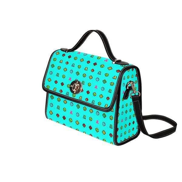 ADpld™ Multicolor Shoulder Strap Lock Bag - Image 58