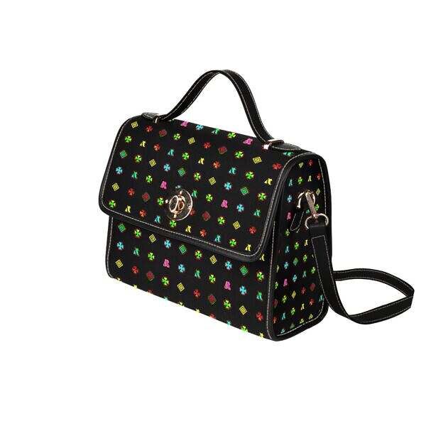 ADpld™ Multicolor Shoulder Strap Lock Bag - Image 4