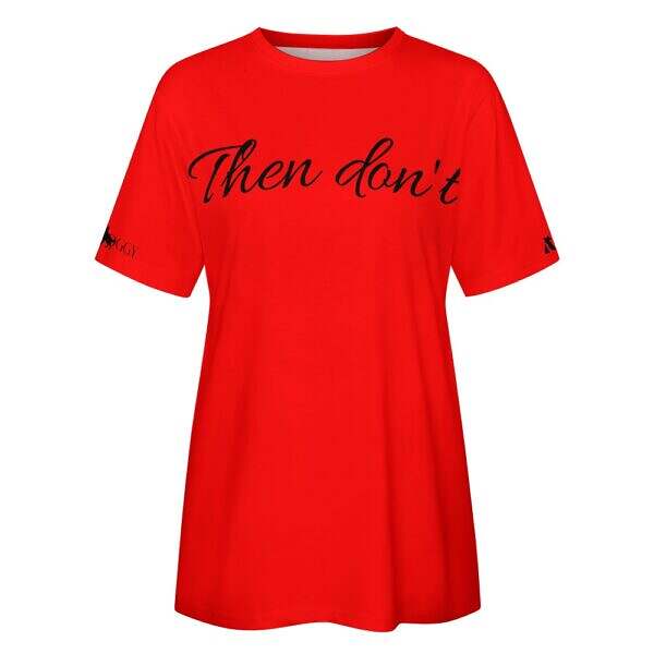 Then don't™ Cotton T-Shirt - Image 12