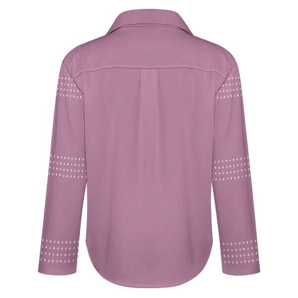 ADpld™ Relaxed Hem Button Up Shirt - Image 19