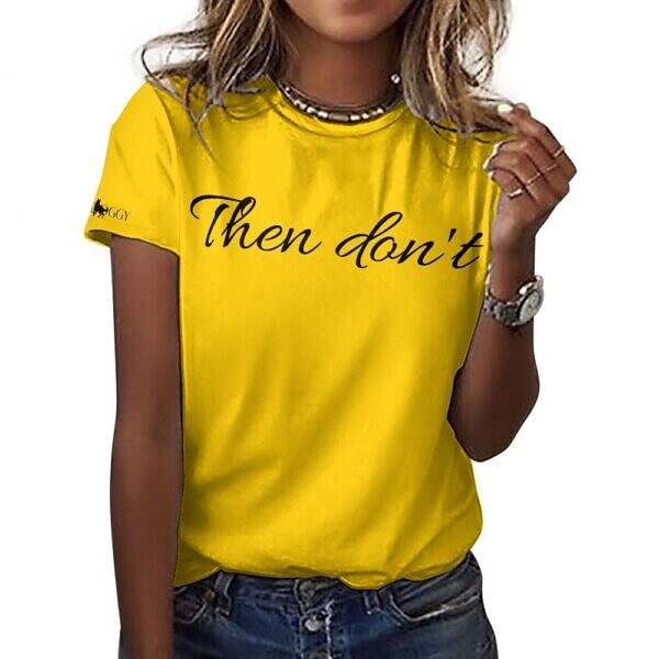 Then don't™ Cotton T-Shirt - Image 7