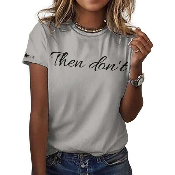 Then don't™ Cotton T-Shirt - Image 4