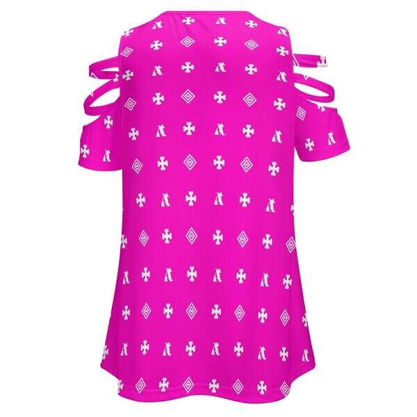 ADpld™ Shredded Shoulder Zip Top - Image 19