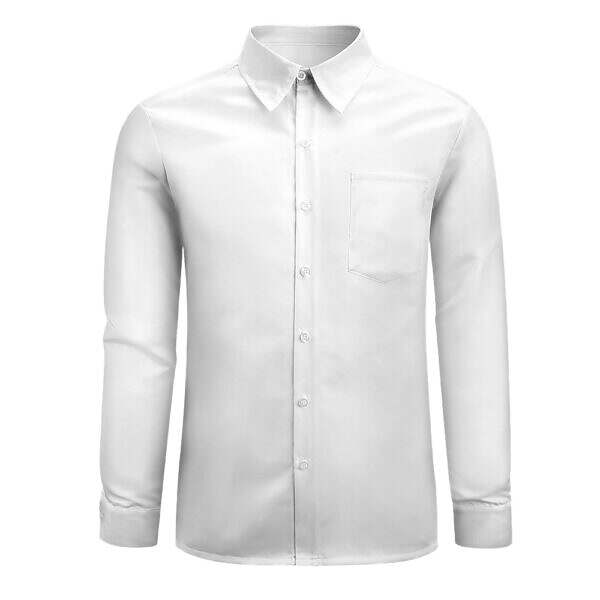 Peach Velvet Pocketed Long Sleeve Shirt - Image 5
