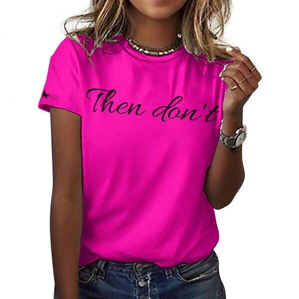 Then don't™ Cotton T-Shirt - Image 22