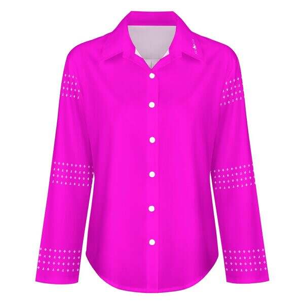 ADpld™ Relaxed Hem Button Up Shirt - Image 28