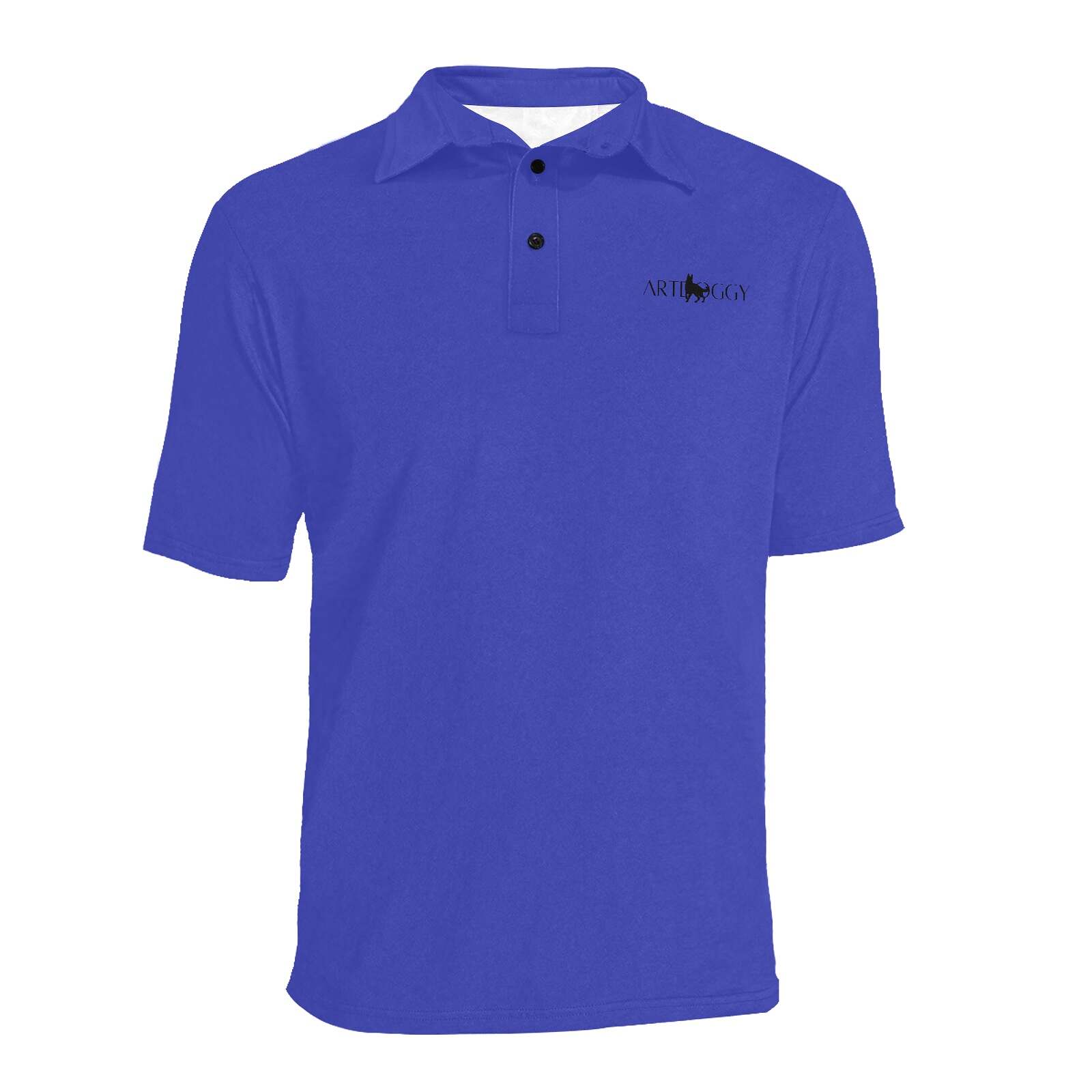 ArtDoggy™ Men's Buttoned Polo Shirt - Image 24