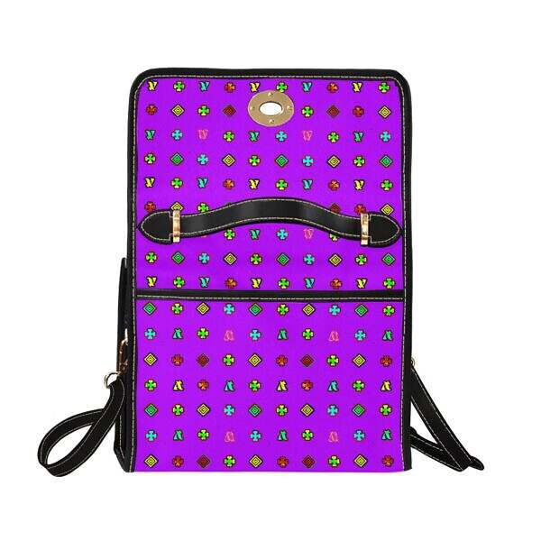 ADpld™ Multicolor Shoulder Strap Lock Bag - Image 48