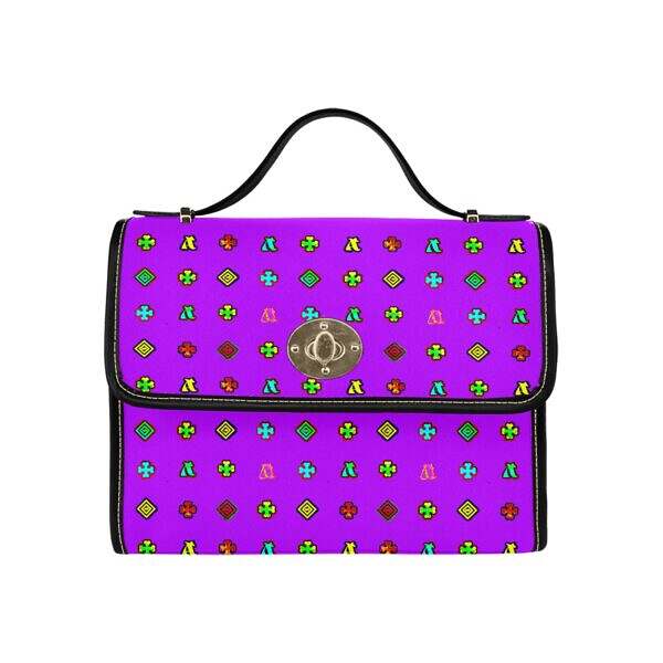 ADpld™ Multicolor Shoulder Strap Lock Bag - Image 43