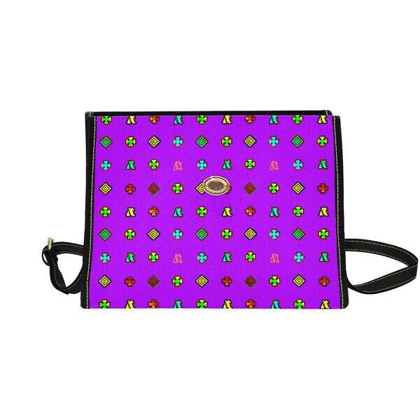 ADpld™ Multicolor Shoulder Strap Lock Bag - Image 44