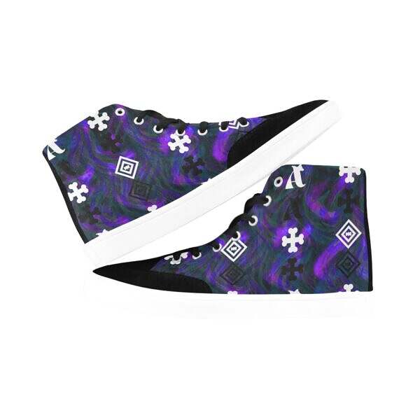 ADpld™ High Top Canvas Shoes - Image 3