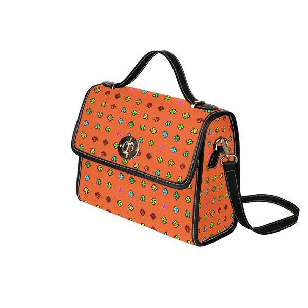 ADpld™ Multicolor Shoulder Strap Lock Bag - Image 28