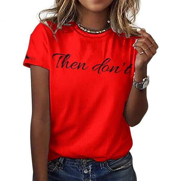 Then don't™ Cotton T-Shirt - Image 10