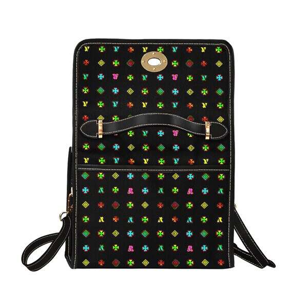 ADpld™ Multicolor Shoulder Strap Lock Bag - Image 6