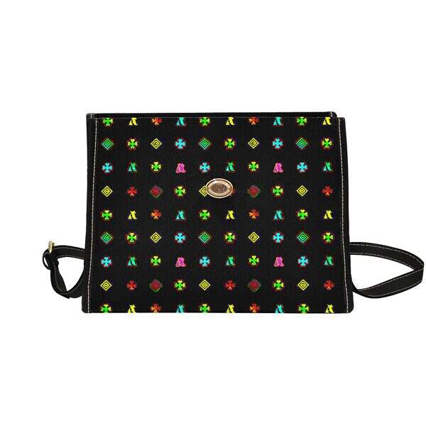ADpld™ Multicolor Shoulder Strap Lock Bag - Image 2