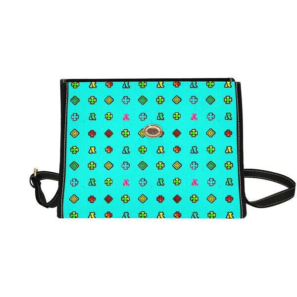 ADpld™ Multicolor Shoulder Strap Lock Bag - Image 56