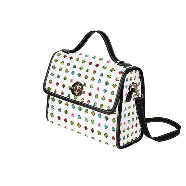 ADpld™ Multicolor Shoulder Strap Lock Bag - Image 34