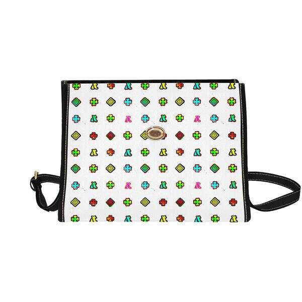ADpld™ Multicolor Shoulder Strap Lock Bag - Image 32