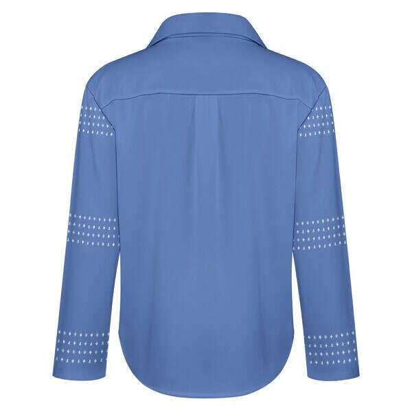 ADpld™ Relaxed Hem Button Up Shirt - Image 39