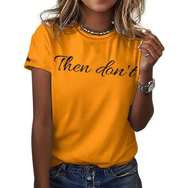 Then don't™ Cotton T-Shirt - Image 25